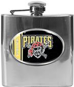 MLB Pittsburgh Pirates 6oz Stainless Steel Flask