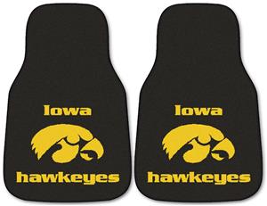 Fan Mats University of Iowa Carpet Car Mats