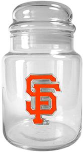 MLB San Francisco Giants Glass Candy Jar