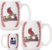 MLB Cardinals Ceramic Gameball Mug Set of 2