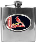 MLB St. Louis Cardinals 6oz Stainless Steel Flask