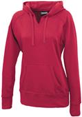 Pennant Ladies Hangout Fleece V-Cutout Hoodies
