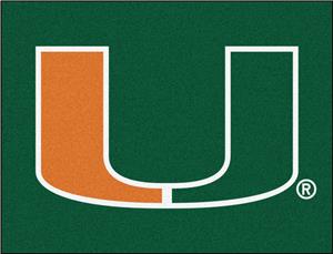 Fan Mats University of Miami All-Star Mat
