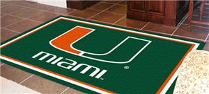 Fan Mats University of Miami 4x6 Rug