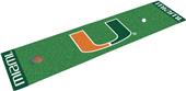 Fan Mats University of Miami Putting Green Mat Fan Mats University of Miami Putting Green Mat