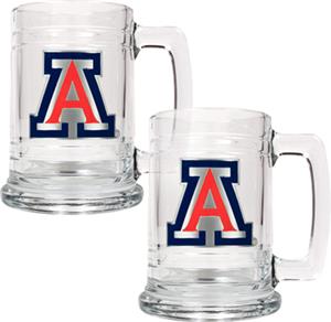 NCAA Arizona Wildcats 15oz Glass Tankard