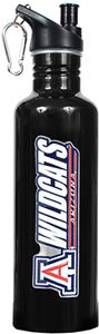 NCAA Arizona Wildcats Black Water Bottle