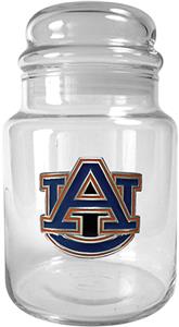 NCAA Auburn Tigers Glass Candy Jar