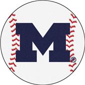 Fan Mats University of Michigan Baseball Mat Fan Mats University of Michigan Baseball Mat