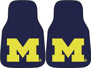 Fan Mats University of Michigan Carpet Car Mats