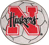 Fan Mats University of Nebraska Soccer Ball