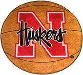Fan Mats University of Nebraska Basketball Mat