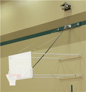Gared 4 Point Fold Up Basketball Goal Wall Mounts