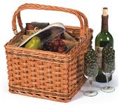 Picnic Plus Hand Woven Tivoli Wine Basket