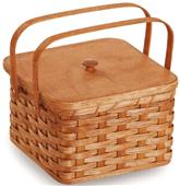 Picnic Plus Patriot Double Pie Carrier Basket