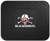 Fan Mats Nebraska Black Shirts Utility Mats Fan Mats Nebraska Black Shirts Utility Mats