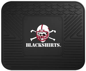 Fan Mats Nebraska Black Shirts Utility Mat