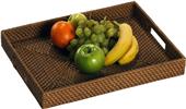 Picnic Plus Brizo Hand Woven Rattan Serving Tray