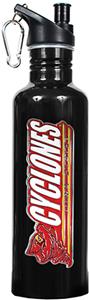 NCAA Iowa State Cyclones Black Water Bottle