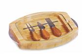 Picnic Plus Cambria Bamboo Cheese Board