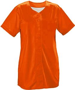 Teamwork Infinity Full Button Faux Softball Jersey