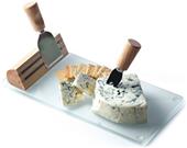 Picnic Plus Tempered Glass Geneva Cheese Board