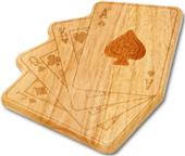 Picnic Plus Jackpot Cards Shaped Cheese Board