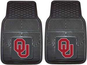 Fan Mats University of Oklahoma Vinyl Car Mats