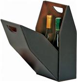 Picnic Plus Double Bottle Faux Leather Box