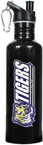 NCAA LSU Tigers Black Water Bottle