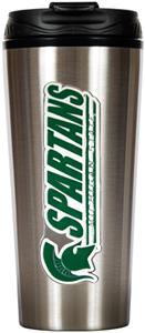 NCAA Michigan State Spartans 16oz Travel Tumbler