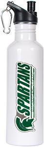 NCAA Michigan State Spartans White Water Bottle