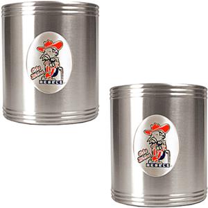 NCAA Mississippi Stainless Steel Can Holders