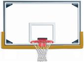Gared LXP4200E Reg 72" Glass / Steel Backboards Gared LXP4200E Reg 72" Glass / Steel Backboards