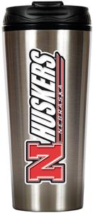 NCAA Nebraska Cornhuskers 16oz Travel Tumbler