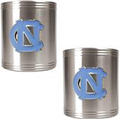 NCAA U of N Carolina Stainless Steel Can Holders