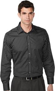 TRI MOUNTAIN Tyson Non-Iron Striped Dress Shirt