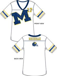 Emerson Street Michigan Wolverines Jersey Tunic