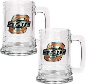 NCAA Oklahoma State Cowboys 15oz Glass Tankard