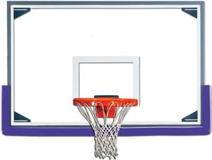 Gared AFRG48 Reg 48" x 72" Glass / Alum Backboards