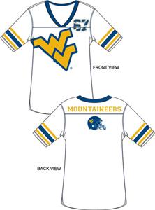 Emerson Street West Virginia Univ Jersey Tunic