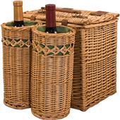 Picnic Time Handcrafted Vino Picnic Basket