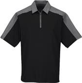 TRI MOUNTAIN Camino Jacquard Knit 1/4 Zip Polo