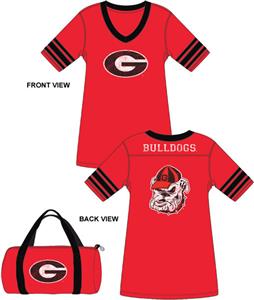 Emerson Street Georgia Bulldogs Jersey Nightshirt