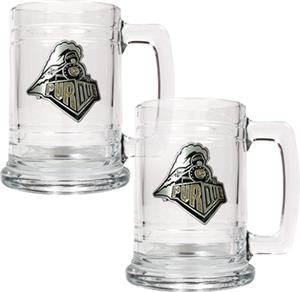 NCAA Purdue Boilermakers 15oz Glass Tankard