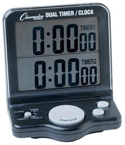Champion Sports Jumbo Tabletop Dual Timer