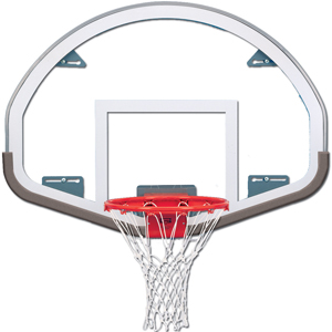 Gared FSGII Specialty 54" Glass / Steel Backboard