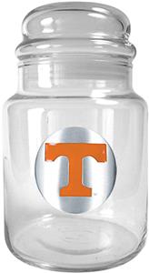 NCAA Tennessee Volunteers Glass Candy Jar