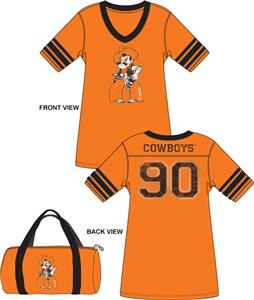 Emerson Street Oklahoma State Jersey Nightshirt
