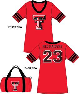 Emerson Street Texas Tech Jersey Nightshirt
